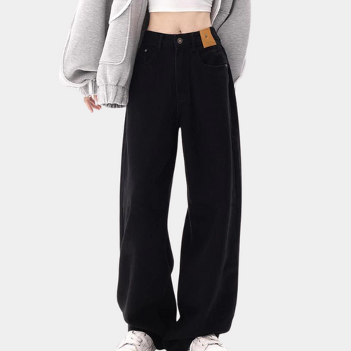 EB | Damen Casual Baggy Jeans
