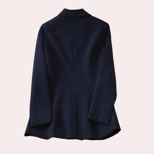 EB | Blazer mit Doppelknopfverschluss Strukturiert Passform Zeitloses Design