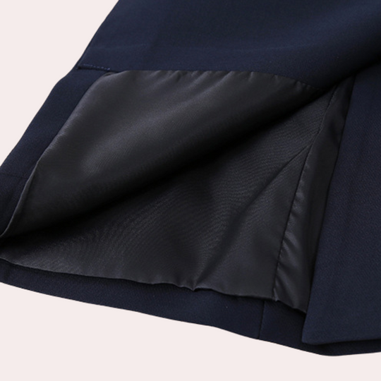 EB | Blazer mit Doppelknopfverschluss Strukturiert Passform Zeitloses Design