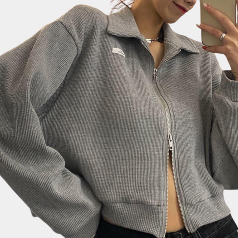 EB | Herbstjacke mit Reißverschluss für Frauen
