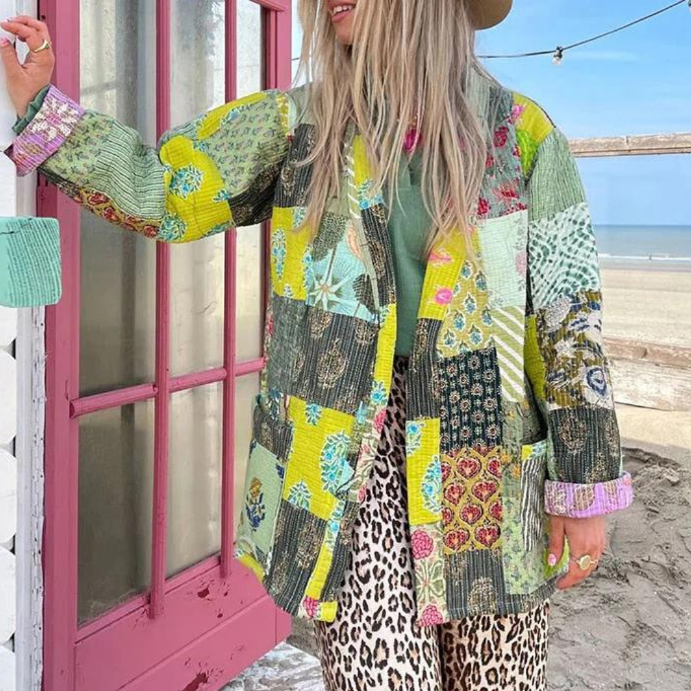 EB | Trendy und farbenfrohe Herbstdamenjacke