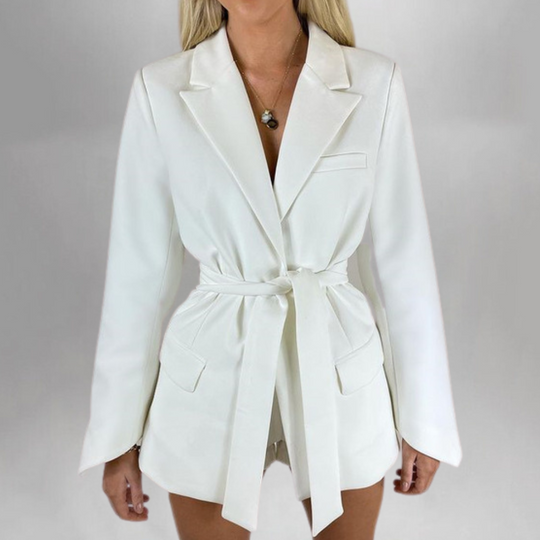 EB | Eleganter Blazer mit Gürtel für Damen