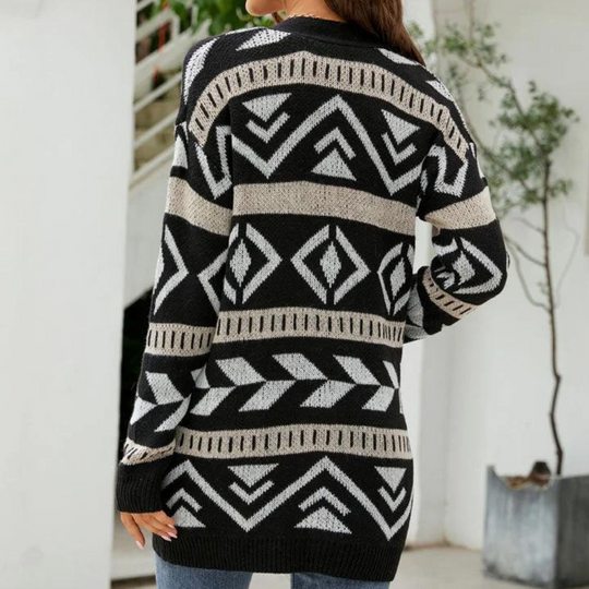 EB | Elegante und Vielseitige Winter Strickjacke