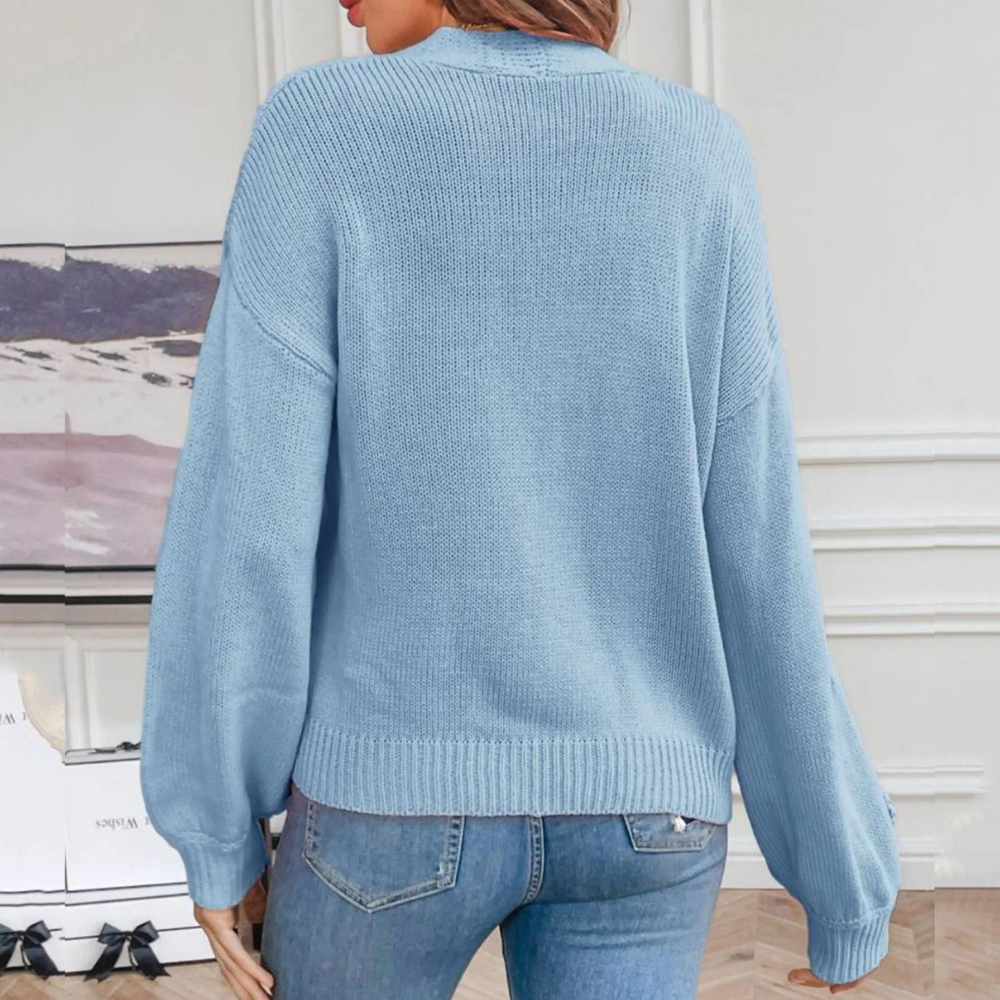 EB | Damenjacke mit 3D Blumen – Maribel