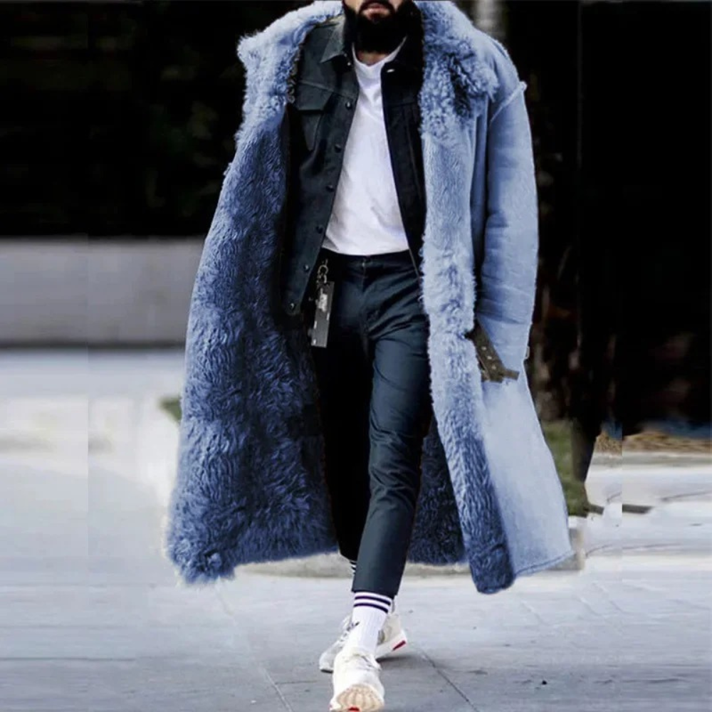 EB | eine luxuriöse Shearling-Überjacke