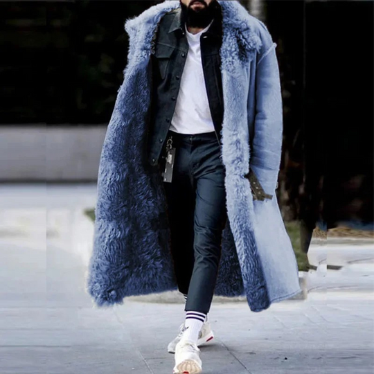 EB | eine luxuriöse Shearling-Überjacke