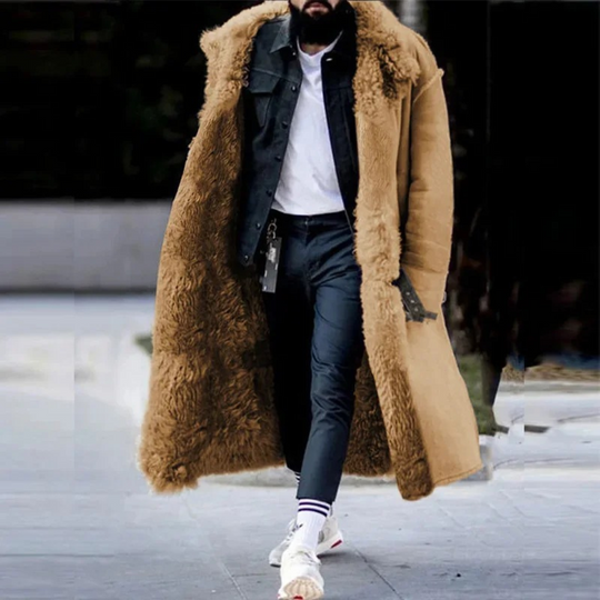 EB | eine luxuriöse Shearling-Überjacke