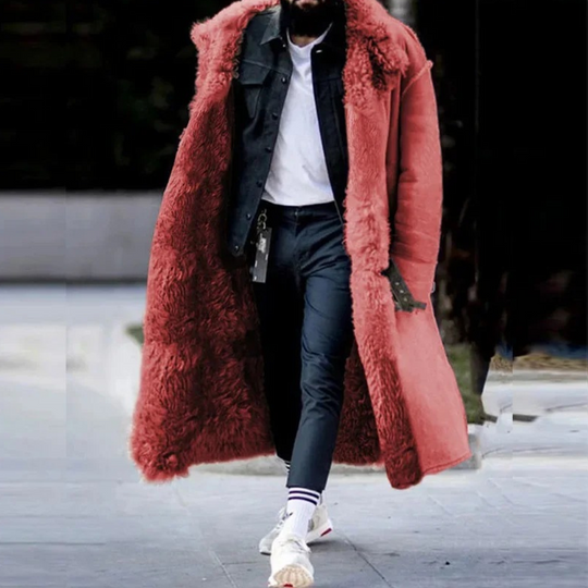 EB | eine luxuriöse Shearling-Überjacke