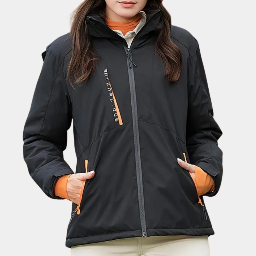 EB | Elegante Damenjacke mit modischer Winterkapuzenpullover
