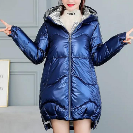 EB | Warme Winterjacke für Damen mit Kapuze