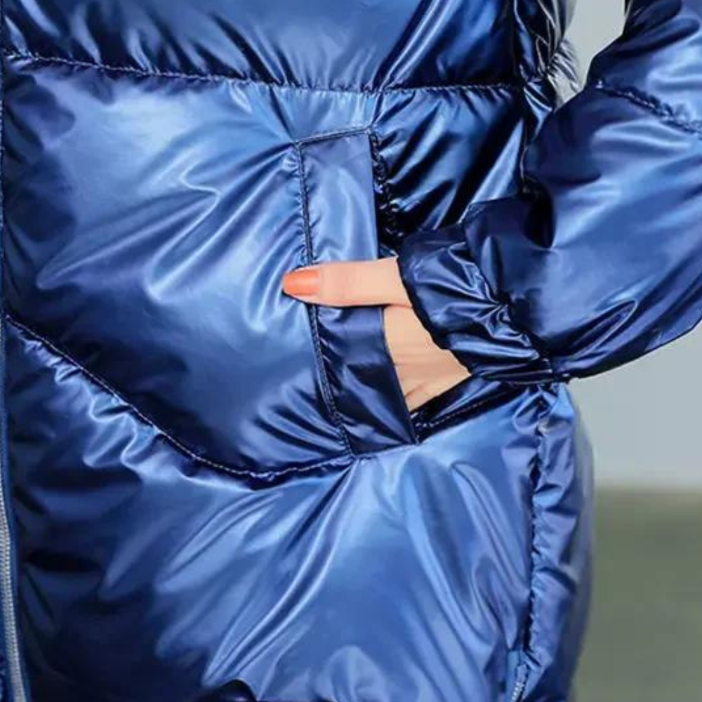 EB | Warme Winterjacke für Damen mit Kapuze