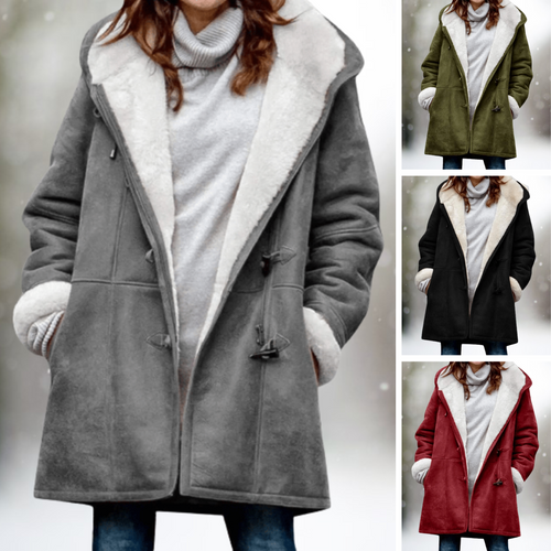 EB | Warme Winterjacke mit Fleecefutter Polyester Komfort und Stil