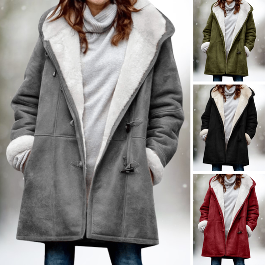 EB | Fleece - Wildlederjacke