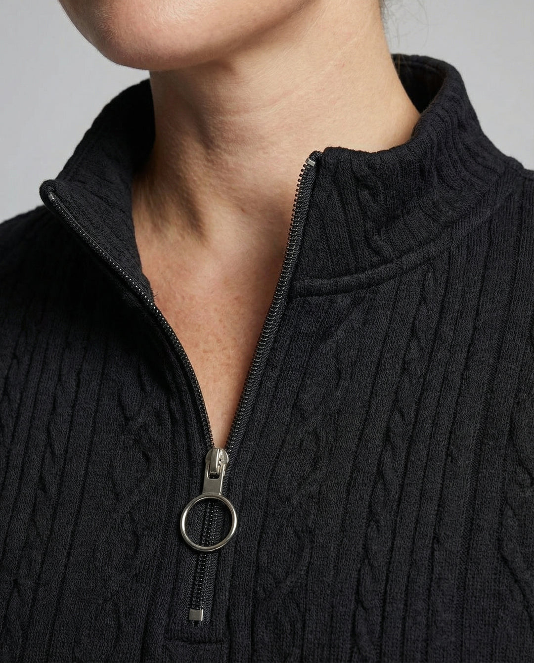 EB | Weicher Casual-Pullover Mit Textur Für Damen