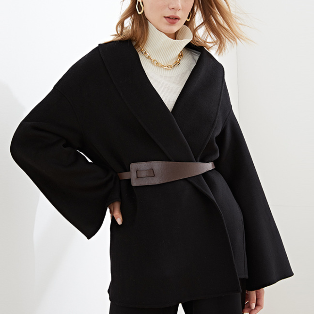EB | Damenmantel mit Gürtel