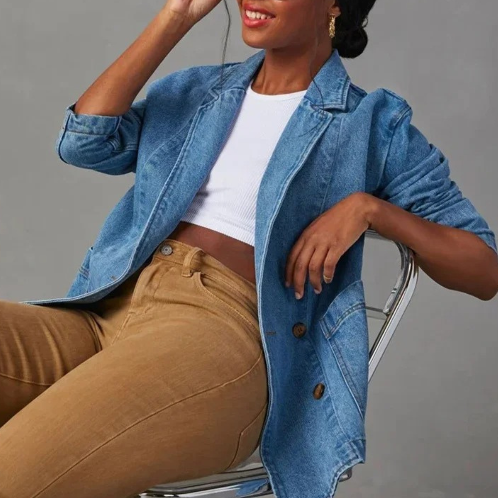 EB | Vielseitige Herbst-Denimjacke für Damen