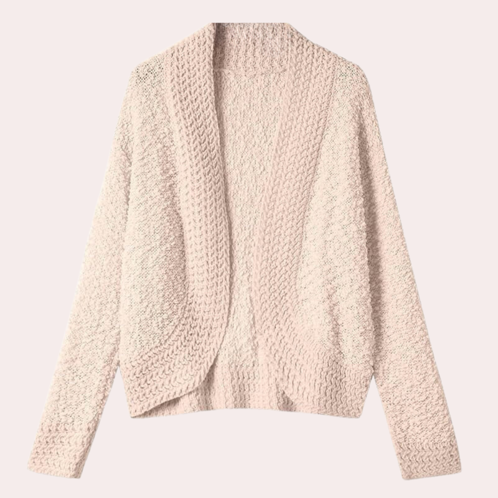 EB | Strickcardigan Weiches Bouclé-design Lässige Passform