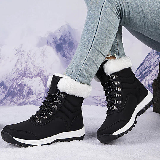 Luna Gemütliche Winterstiefel mit Pelzfutter und rutschfester Sohle EB