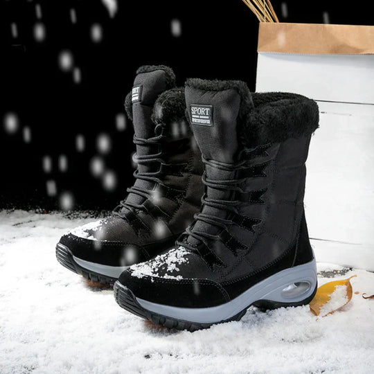 EB | Robuste Winterstiefel mit Schnürsenkeln für Frauen