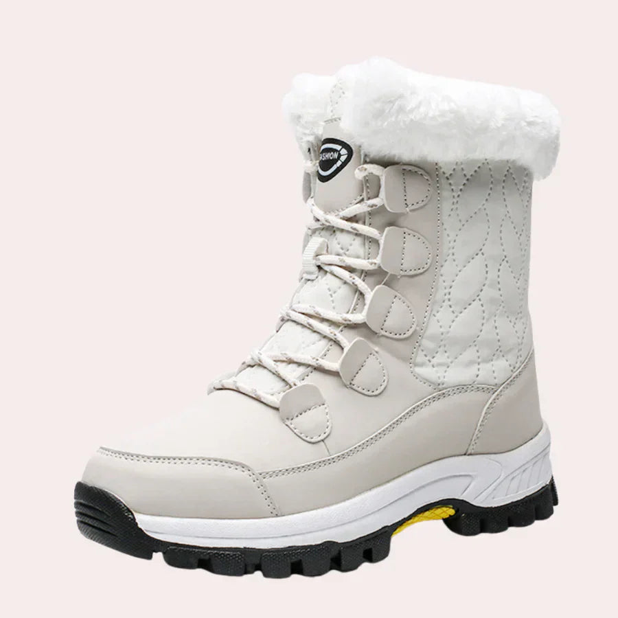 EB | mit Kunstfell gefütterte Schneestiefel für Frauen
