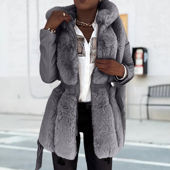 EB | Elegante Winterjacke mit Kapuze für Frauen