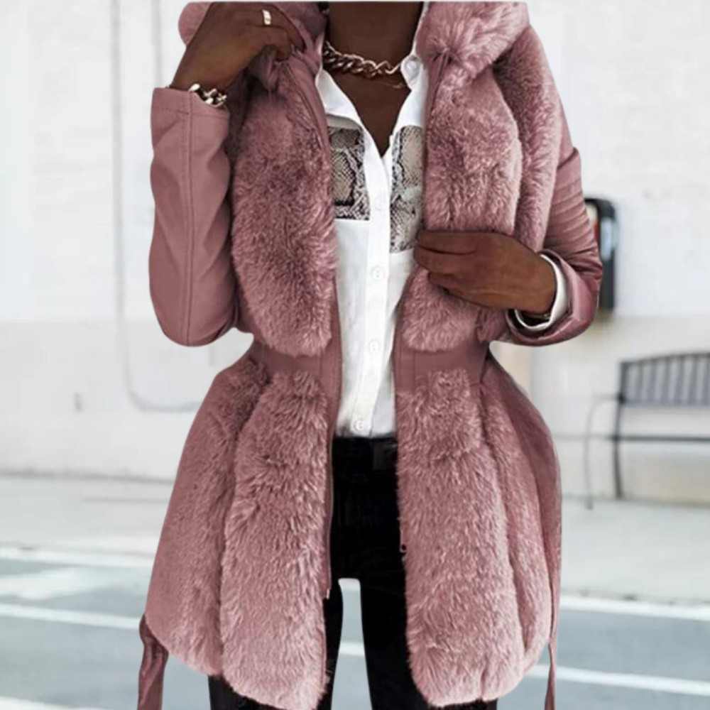 EB | Elegante Winterjacke mit Kapuze für Frauen