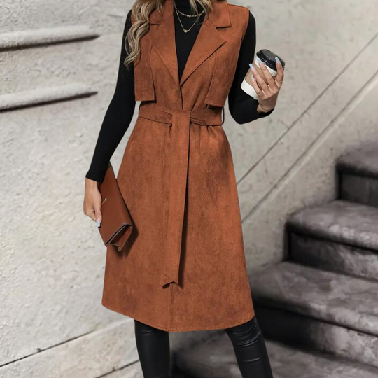 EB | Elegante und ärmellose Herbstjacke für Frauen