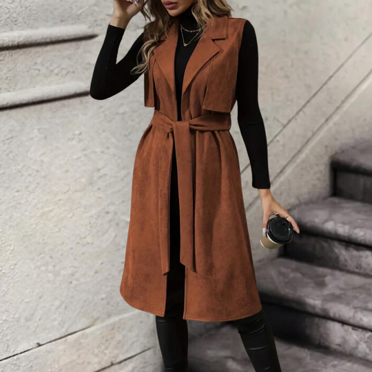 EB | Elegante und ärmellose Herbstjacke für Frauen