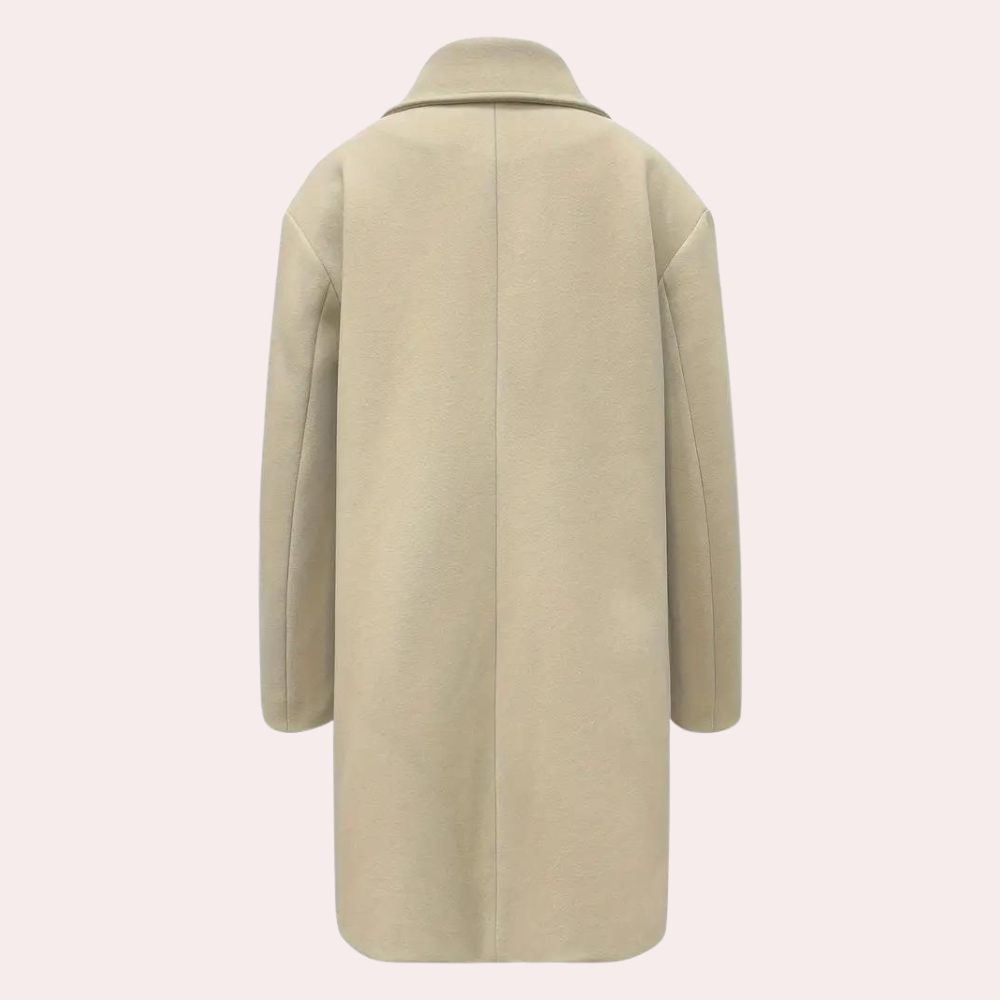 EB | Winterjacke mit Aufgesetzten Taschen für Damen - Herbst