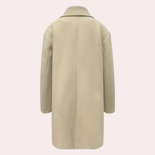 EB | Elegante, einfarbige Winterjacke für Frauen