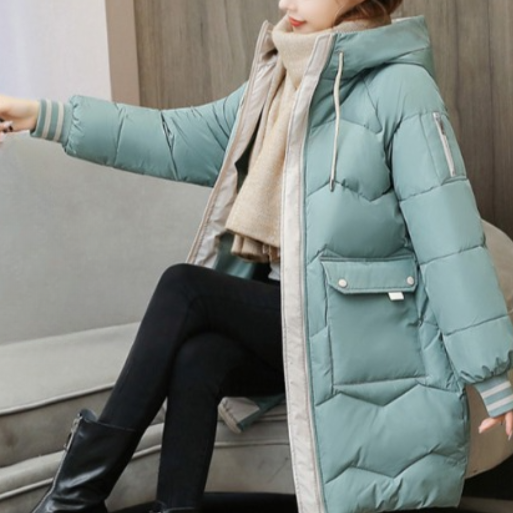EB | Extra dicke und warme Winterhutjacke für Frauen