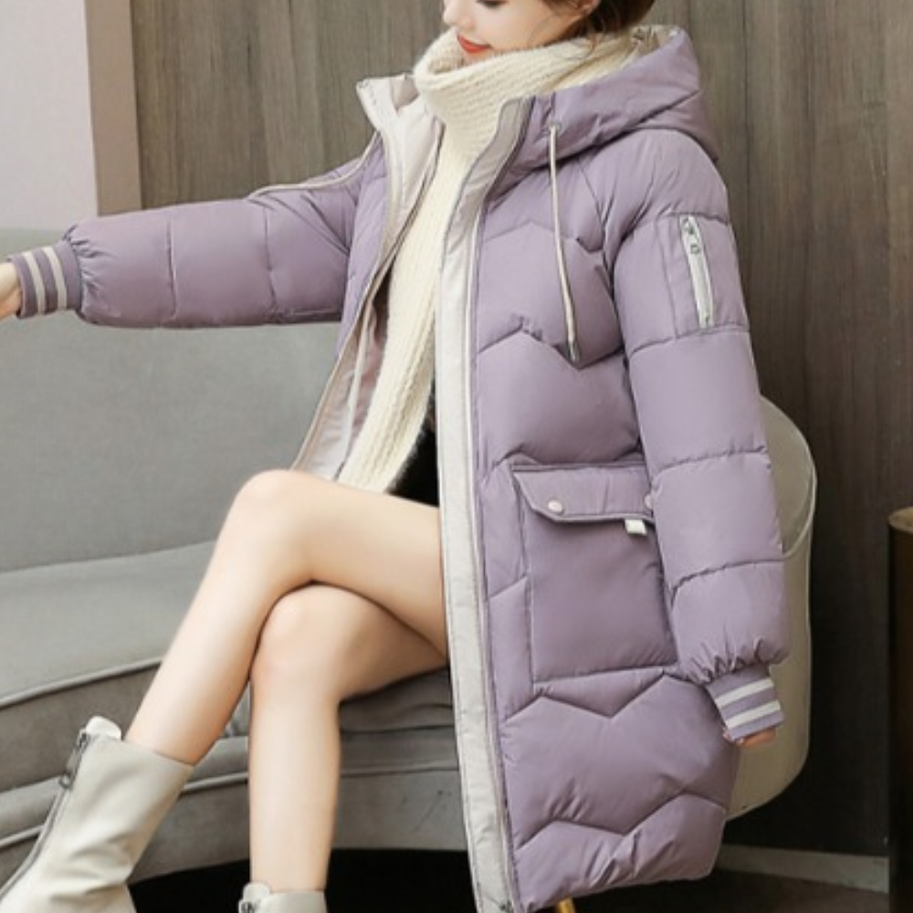 EB | Extra dicke und warme Winterhutjacke für Frauen