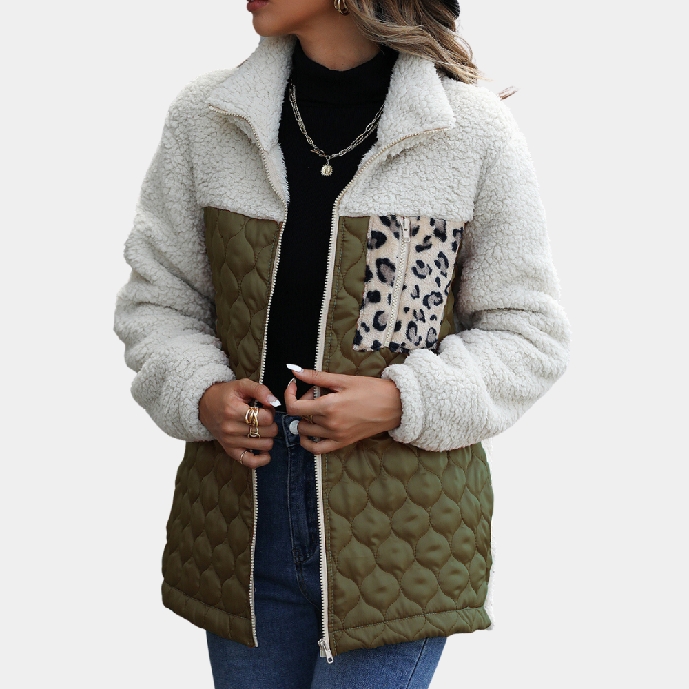 EB | Elegante Samtjacke für Frauen, perfekt für die Wintersaison