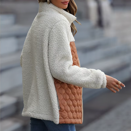 EB | Elegante Samtjacke für Frauen, perfekt für die Wintersaison