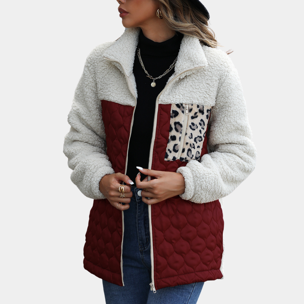 EB | Elegante Samtjacke für Frauen, perfekt für die Wintersaison