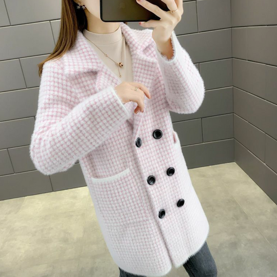 EB | Eleganter mittellanger Wintermantel für Frauen