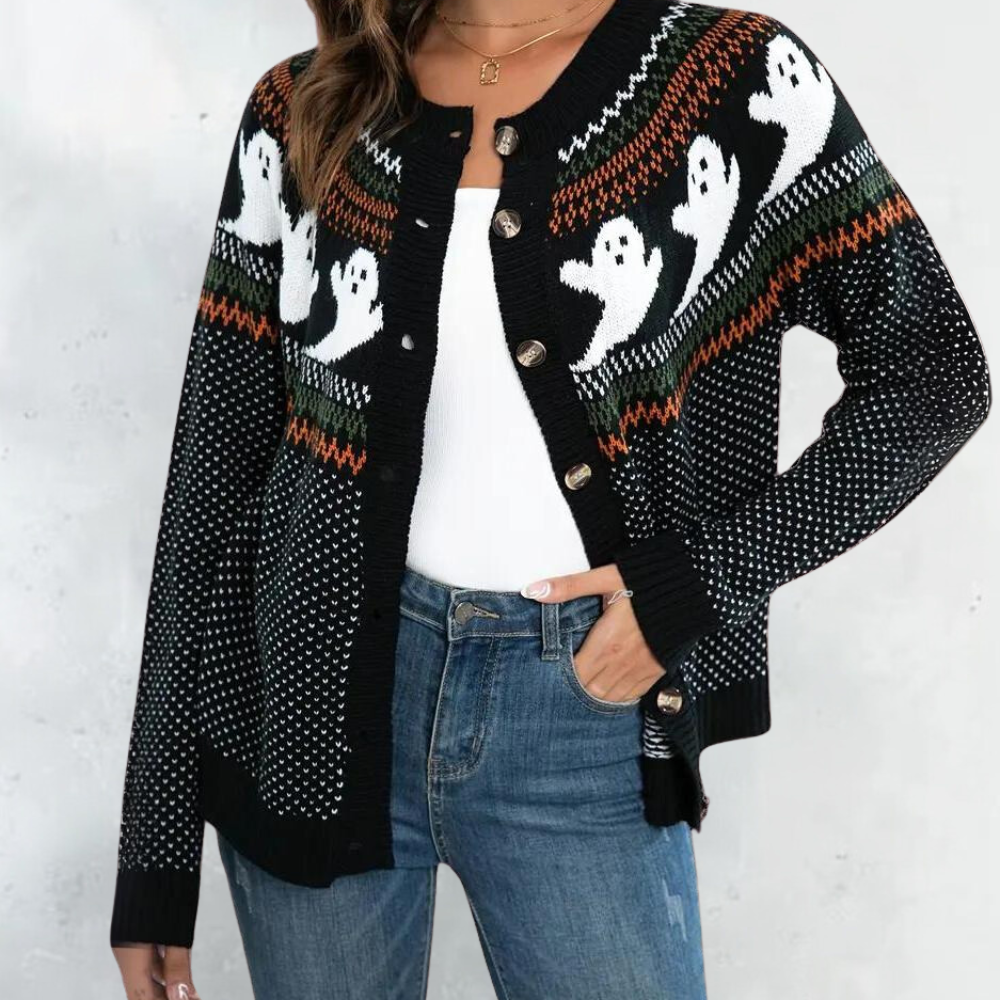 Heidi-Mode | Verspielte Halloween Damenweste