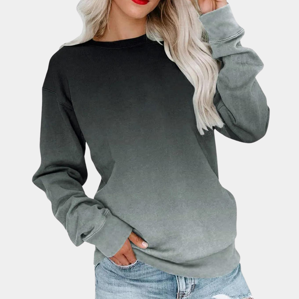 EB | Pattern Damen Sweatshirt Stylisches, Leichtes, Ganzjahres Atmungsaktives Design