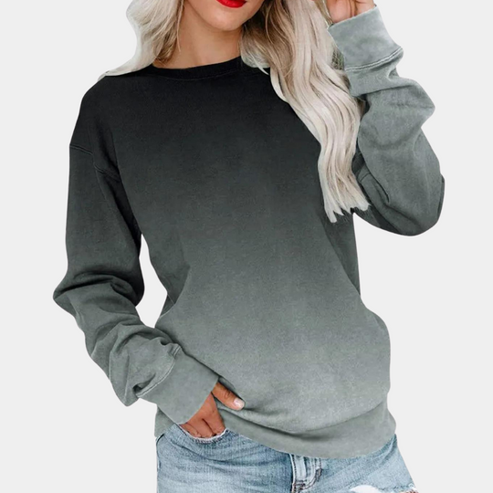 EB | Pattern Damen Sweatshirt Stylisches, Leichtes, Ganzjahres Atmungsaktives Design