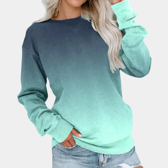 EB | Pattern Damen Sweatshirt Stylisches, Leichtes, Ganzjahres Atmungsaktives Design