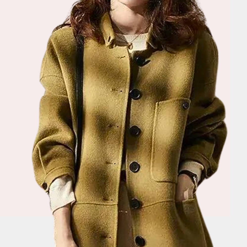 EB | Lange und warme Trenchcoat für Damen, perfekt für den Winter