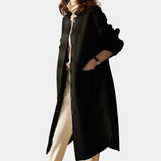 EB | Lange und warme Trenchcoat für Damen, perfekt für den Winter