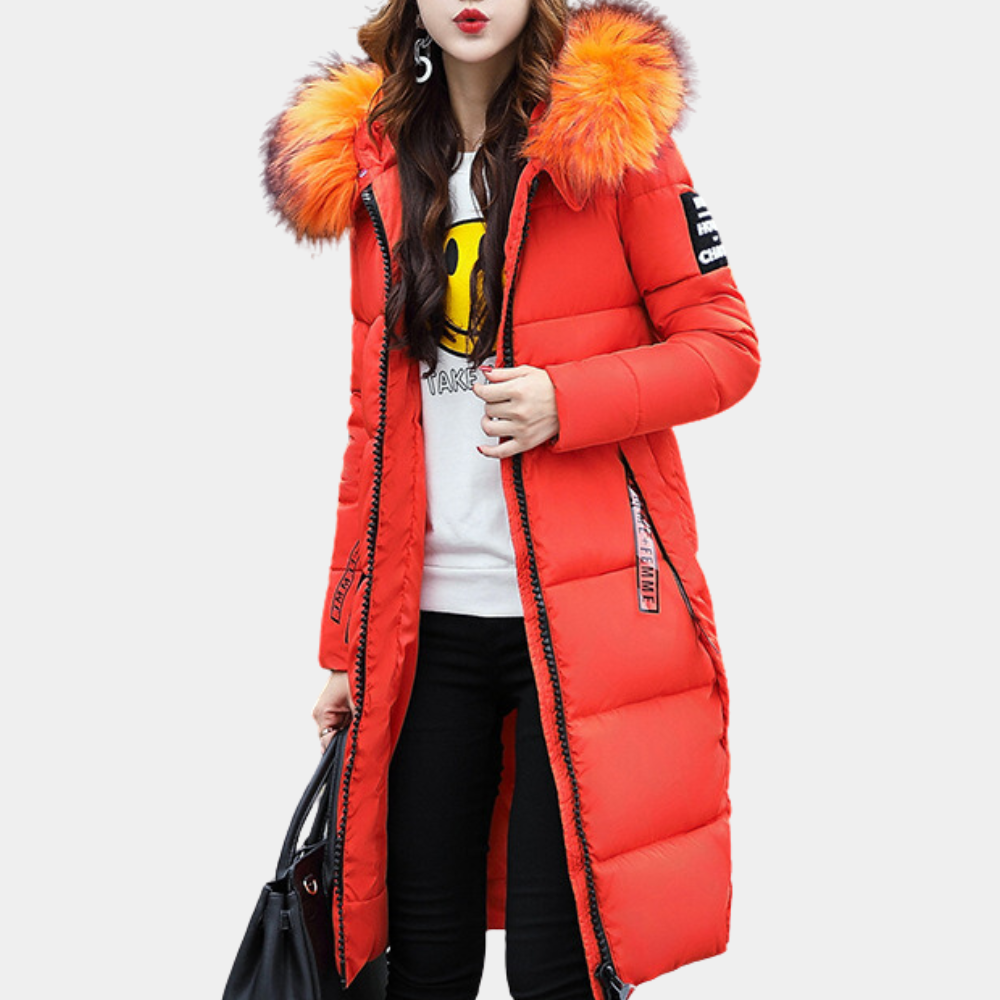 EB | Winter Puffer Kapuzenjacke für Damen