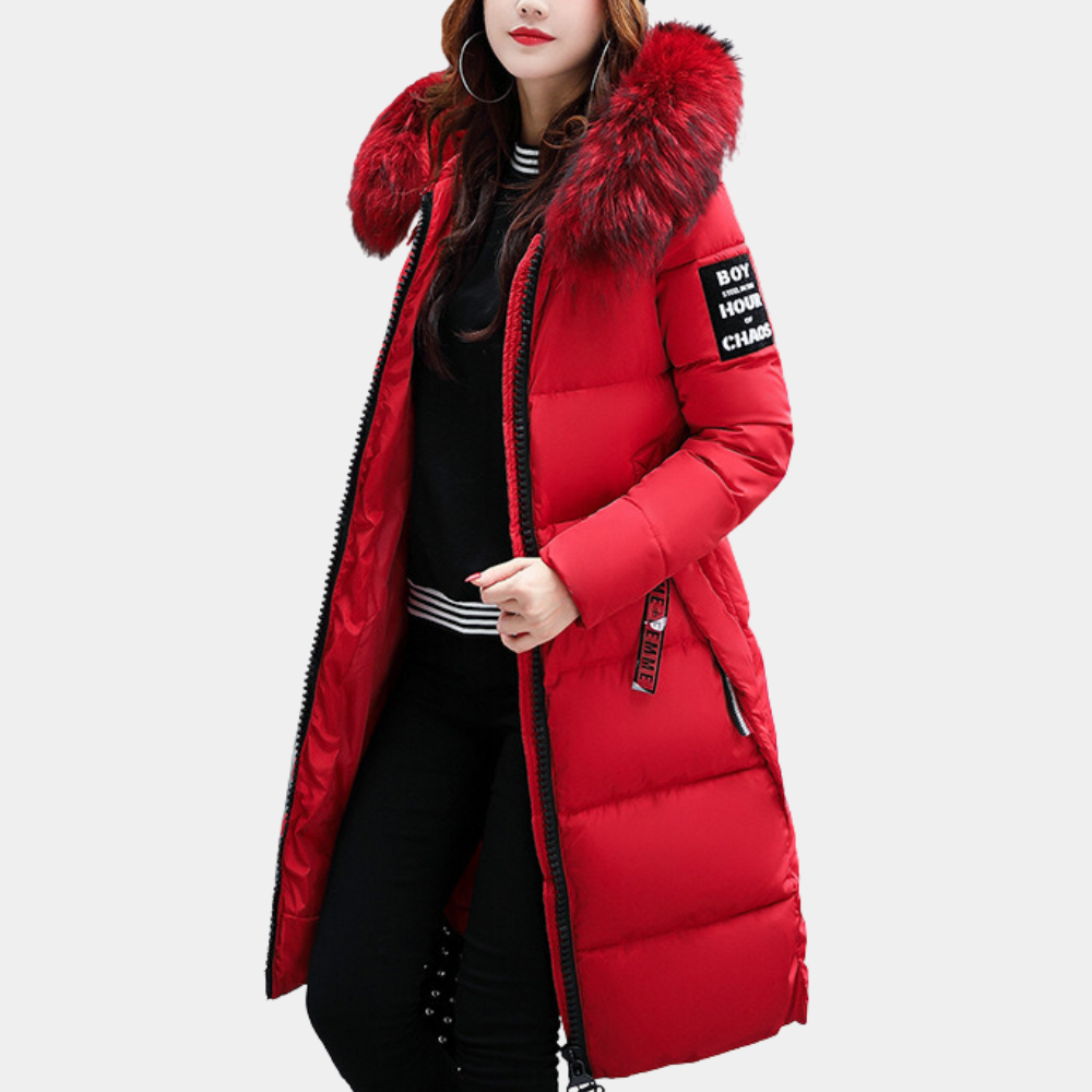 EB | Winter Puffer Kapuzenjacke für Damen