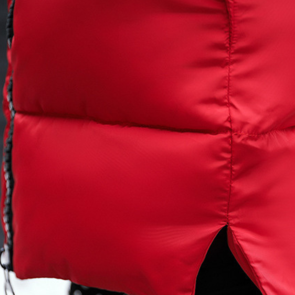 EB | Warme Damen Puffermantel mit Kapuze