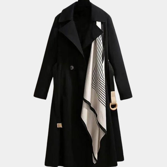 EB | Eleganter Trenchcoat - Gürtel Vielseitiger Luxus