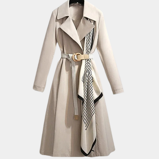 EB | Eleganter Herbst-Trenchcoat mit Gürtel für Frauen