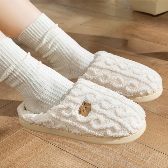 EB | Warme Bequeme Winter Hausschuh mit Lustigem Druck