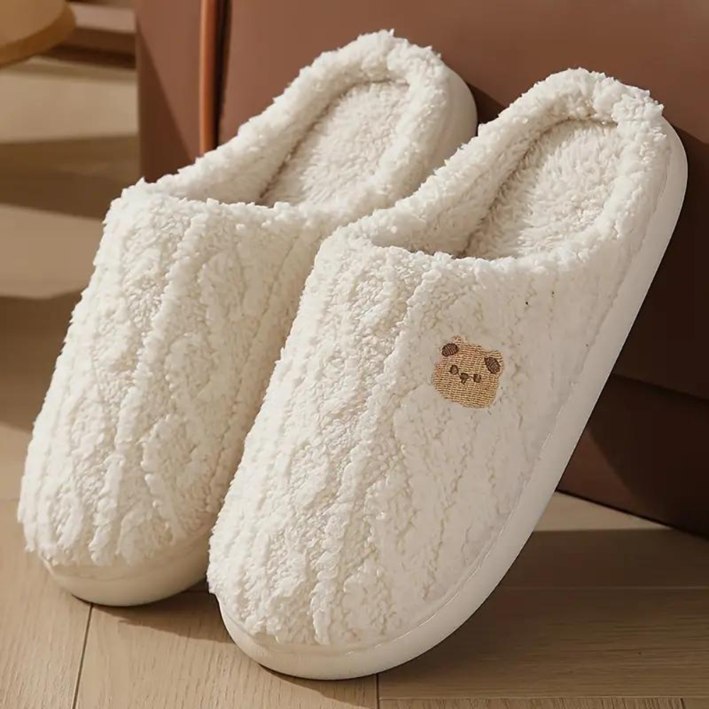 EB | Warme Bequeme Winter Hausschuh mit Lustigem Druck