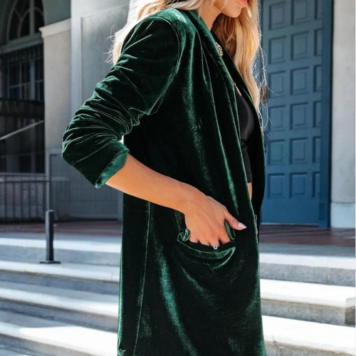 EB | Damenjacke mit Langen Ärmeln und Taschen